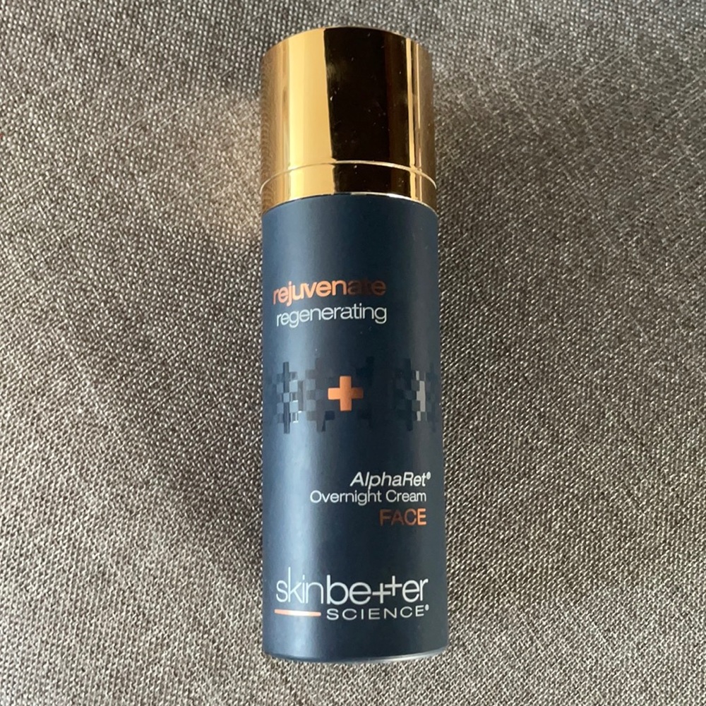 Skinbetter science Alpha Ret cream!! Used a few times - more than half full!